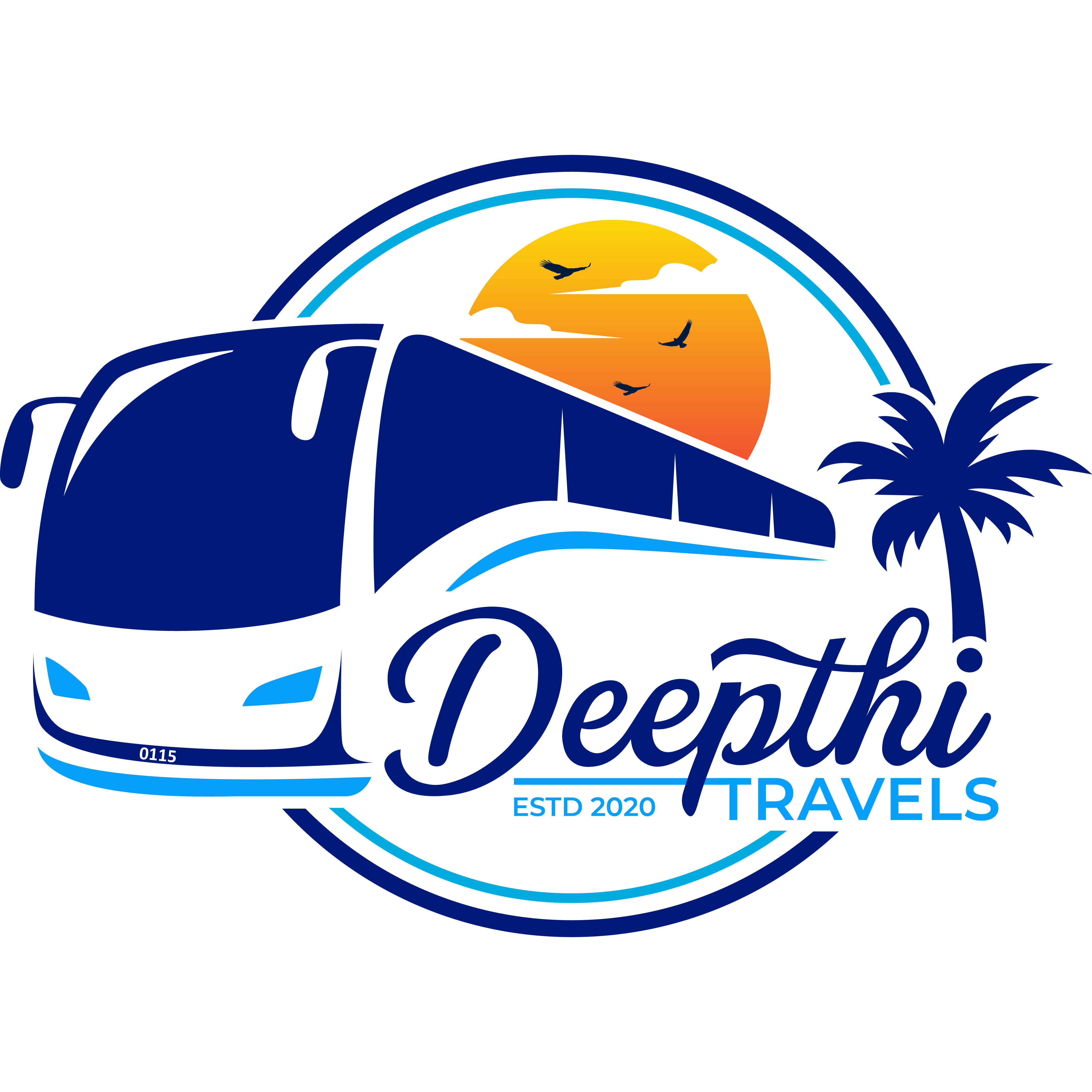 Deepthi Travels Logo